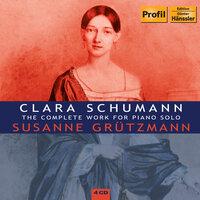 Schumann, C.: Piano Works