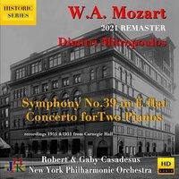 Mozart: Concerto for 2 Pianos, K. 365 & Symphony No. 39, K. 543