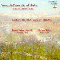 Cello Recital: Bertsch, Bettina Barbara - Barber, S. / Carter, E. / Bridge, F. / Britten, B.