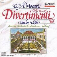 Mozart, W.A.: Divertimenti K. 205 and 287
