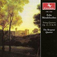 Mendelssohn, Felix: String Quartets Nos. 1 and 2 / Capriccio in E Minor / Fugue in E-Flat Major / Scherzo in A Minor