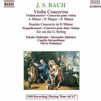 Bach, J.S.: Violin Concertos, Bwv 1041-1043