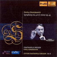 Shostakovich, D.: Symphony No. 4 (K. Kondrashin)