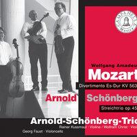 Mozart: Divertimento, K. 563 - Schoenberg: String Trio, Op. 45