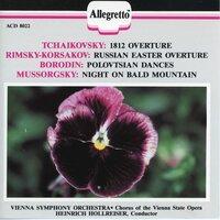 Tchaikovsky: 1812 Overture - Rimsky-Korsakov: Russian Easter Festival - Borodin: Prince Igor - Mussorgsky: Night on Bald Mountain