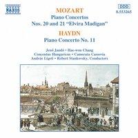 Mozart: Piano Concertos Nos. 20 and 21 / Haydn: Piano Concerto No. 11