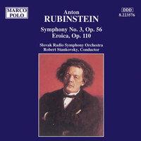 Rubinstein: Symphony No. 3  / Eroica Fantasia