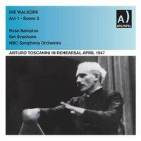 Arturo Toscanini Rehearses Die Walküre Act 1 - Scene 3
