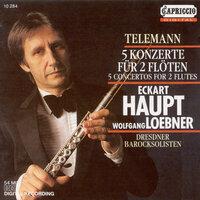 Telemann, G.P.: Concertos for 2 Flutes