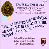 Haydn, J.: Symphony No. 51 and 100 / Keyboard Concerto in G Major, Hob.Xviii:4