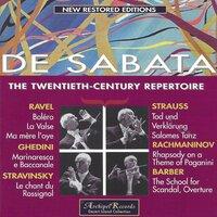 Victor de Sabata the 20th Century Repertoire