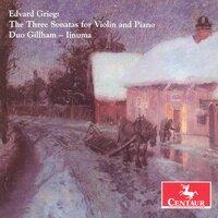 Grieg, E.: Violin Sonatas Nos. 1-3