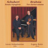Schubert, Brahms: Sonatas