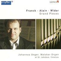 Organ Recital: Unger, Johannes - Franck, C. / Alain, J. / Widor, C.-M.