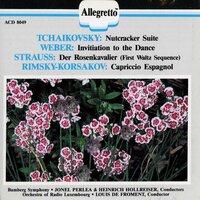 Tchaikovsky: The Nutcracker Suite - Weber: Invitation to the Dance - Strauss: Der Rosenkavalier - Rimsky-Korsakov: Capriccio espagnol