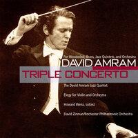 David Amram: Triple Concerto & Elegy for Violin and Orchestra