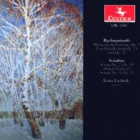 Rachmaninoff: Morceaux de fantaisie & Preludes - Scriabin: Piano Sonatas Nos. 2 & 3