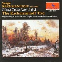 Rachmaninov, S.: Trios Elegiaques Nos. 1 and 2 (The Rachmaninoff Trio)