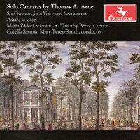 Aure, T.A.: Cantatas - The School of Anacreon / Delia / Frolick and Free / The Morning / Lydia / Bacchus and Ariadne /
