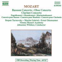 Mozart: Bassoon Concerto / Oboe Concerto / Clarinet Concerto