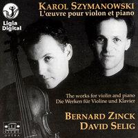 Szymanowski : L'oeuvre pour violon et piano