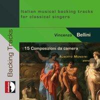Bellini: 15 Songs for Voice & Piano – Italian Musical Backing Tracks for Classical Singers