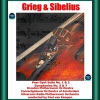 Sibelius & Grieg: Peer Gynt Suite No. 1 & 2 - Symphonies No. 5 & 7