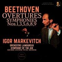 Beethoven by Igor Markevitch: Overtures, Symphonies Nos. 1,3,5,6,8,9