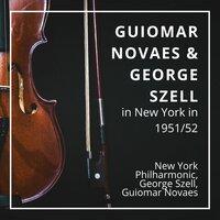 Guiomar Novaes & George Szell in New York in 1951/52
