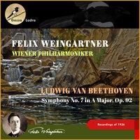 Ludwig Van Beethoven: Symphony No. 7 In a Major, Op. 92