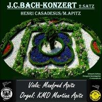 J.C.Bach-Violakonzert Satz2 Casadesus Viola/Orgel (Viola + Orgel)