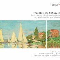 Französische Sehnsucht: Facetten des Impressionismus für Violoncello und Klavier