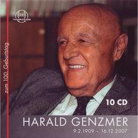 Harald Genzmer: Zum 100. Geburtstag
