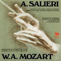 Antonio Salieri: Sinfonia in D Major "Il giorno onomastico" - Concerto for Flute and Oboe in C Major - Wolfgang Amadeus Mozart: Symphony No. 33, K. 319 - Symphony No. 24, K. 182
