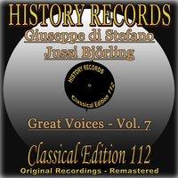 History Records - Classical Edition 112 - Great Voices - Vol. 7 - Giuseppe di Stefano & Jussi Björling