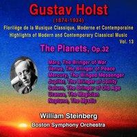 Gustav Holst - Florilège de la Musique Classique Moderne et Contemporaine - Highlights of Modern and Contemporary Classical Music - Vol. 13