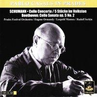 Schumann: Cello Concerto & 5 Stücke Im Volkston - Beethoven: Cello Sonata, Op. 5 No. 2