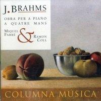 J. Brahms: Obra per a Piano a Quatre Mans