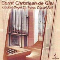 Gerrit Christiaan de Gier bespeelt het Göckel-Orgel St. Peter