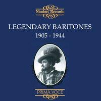 Legendary Baritones (Recorded 1905-1941)
