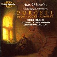 Purcell, Blow, Locke & Humfrey: Chapel Royal Anthems