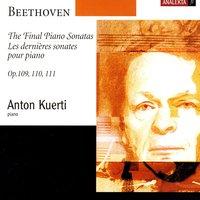 The Final Piano Sonatas, Op.109, 110, 111 (Beethoven)