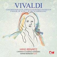 Vivaldi: Concerto for Flute, Strings and Basso Continuo in D Major, Op. 10, No. 3, RV 428 "Il Gardellino"
