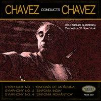 Chávez Conducts Chávez: Symphony No. 1 "Antígona", Symphony No. 2 "India" & Symphony No. 4 "Romántica"