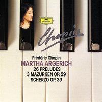 Chopin Compact Edition 1991: 24 Préludes Op. 28; Prélude Op. 45; Prélude Op. posth.; 3 Mazurkas Op. 59; Scherzo Op. 39