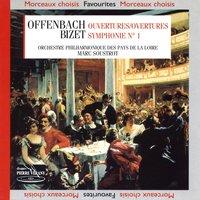 Bizet : Symphonie n°1,  Offenbach : Ouvertures