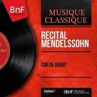 Récital Mendelssohn