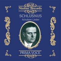 Heinrich Schlusnus in Schubert Lieder
