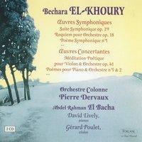 El-Khoury : Oeuvres symphoniques - Oeuvres Concertantes