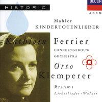 Mahler: Kindertotenlieder / Brahms: Liebeslieder-Walzer